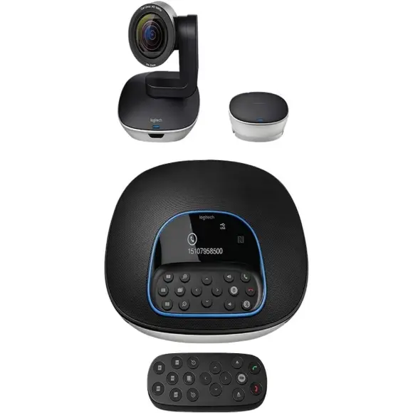 Logitech webcams GROUP video conferencing system