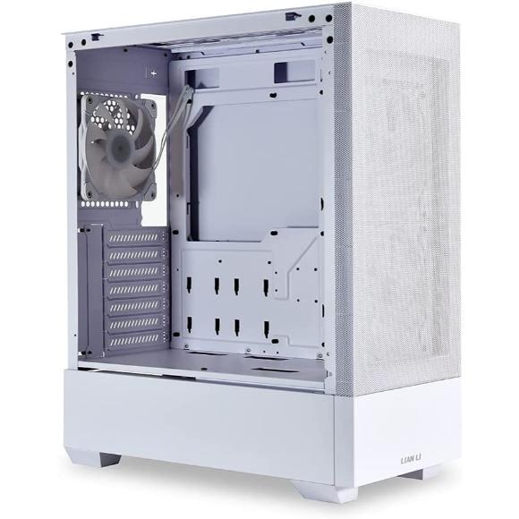 Lian Li LANCOOL 205 MESH - White Tower Chassis Computer Case
