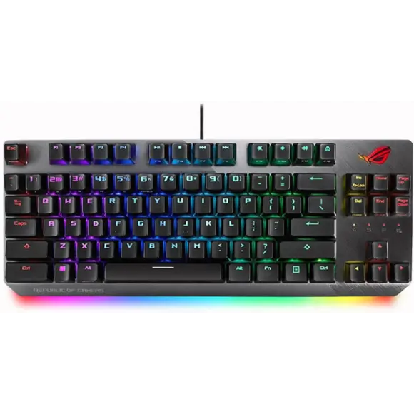 Asus ROG Strix Scope TKL Deluxe Wired Mechanical RGB Gaming Keyboard (X801 STRIX SCOPE TKL D/RD/US)