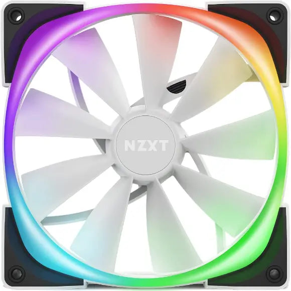 NZXT Aer RGB 2 140mm Case Fan - White - HF-28140-BW