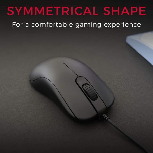 BenQ Zowie FK2-B Gaming Mouse for Esports (Symmetrical Design, Matte Black Edition)