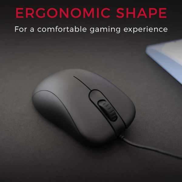 BenQ Zowie EC1 Ergonomic Gaming Mouse for Esports (Large)