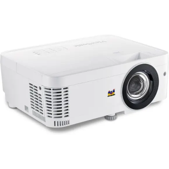 ViewSonic PX706HD 3000 Lumens Short throw projector 1.2X optical zoom, USB Type-C input, 3X fast input, Gaming Mode