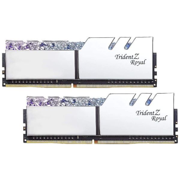 G-SKILL TridentZ Royal Series 32GB (2 x 16GB) 288-Pin DDR4 SDRAM DDR4 3600 Desktop Memory Model F4-3600C18D-32GTRS