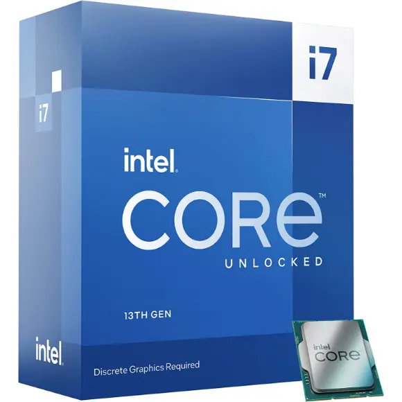Intel Core i7-13700KF Desktop Processor 16 cores (8 P-cores + 8 E-cores) 30M Cache, up to 5.4 GHz
