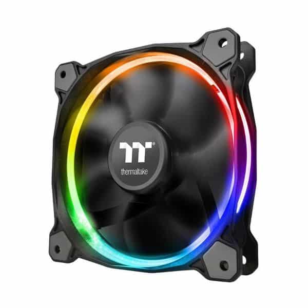 Thermaltake Ring 12 LED RGB Radiator Fan Sync Edition (3-Fan Pack) CL-F071-PL12SW-A