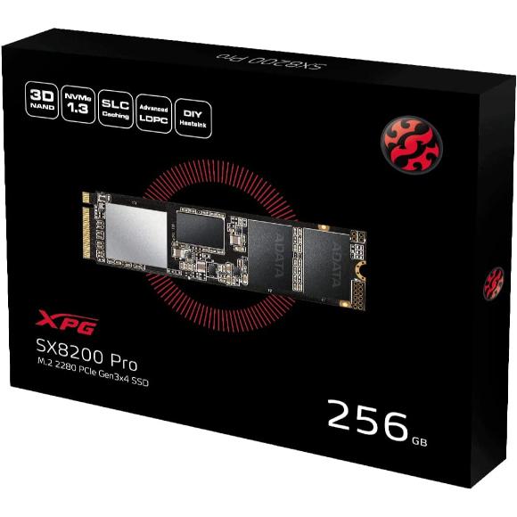 XPG SX8200 Pro 256GB NVMe Solid State Drive