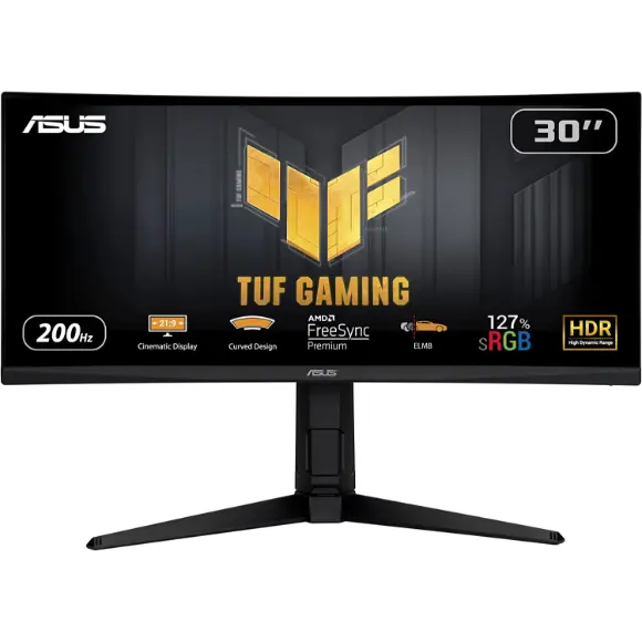 Asus TUF Gaming VG30VQL1A Curved Gaming Monitor