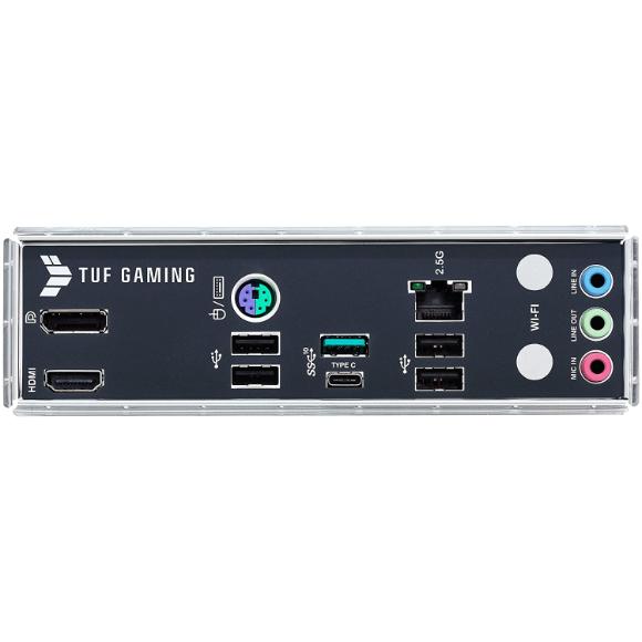 ASUS TUF Gaming B560M E LGA 1200 Micro ATX Motherboard PCIe 4.0, two M.2 slots, 8 Power stages, Realtek 2.5Gb Ethernet, DisplayPort 1.4, HDMI 2.0, USB 3.2 Gen 2 Type C