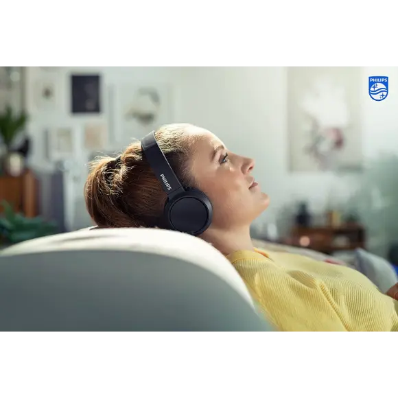 Philips On Ear Wireless Headphones - Black