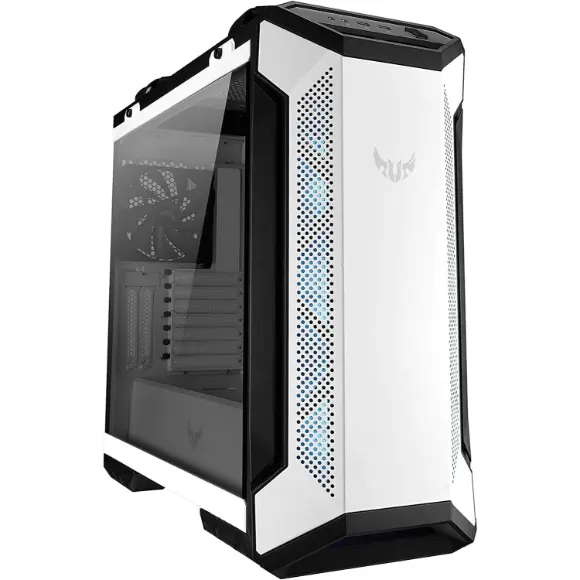 ASUS TUF Gaming GT501 Mid-Tower Computer Case - White