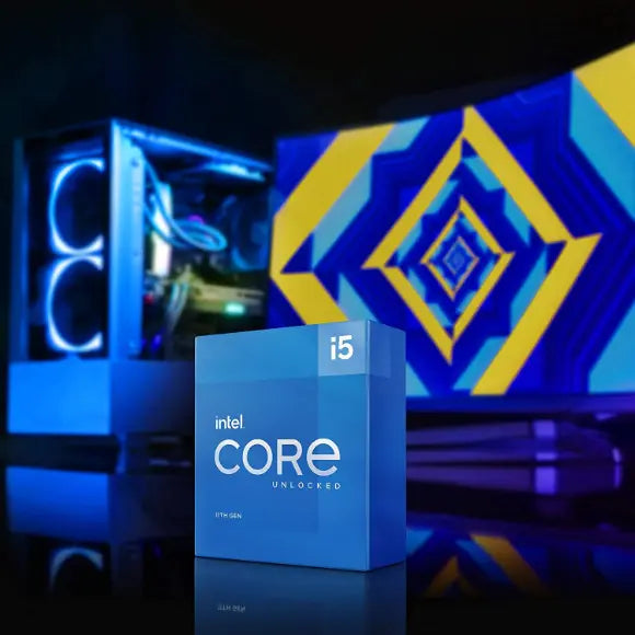 Intel Core i5-11600K Desktop Processor 6 Cores up to 4.9 GHz Unlocked LGA1200 (Intel® 500 Series & Select 400 Series Chipset) 125W