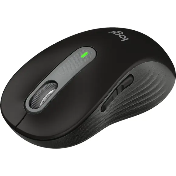 Logitech Signature M650 L Full Size Wireless Mouse - Black