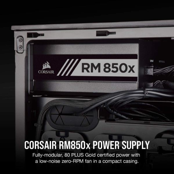 Corsair RMX Series, RM850x, 850 Watt, 80+ Gold Certified, Fully Modular Power Supply