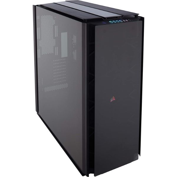 Corsair Obsidian Series 1000D Super-Tower Case, Smoked Tempered Glass