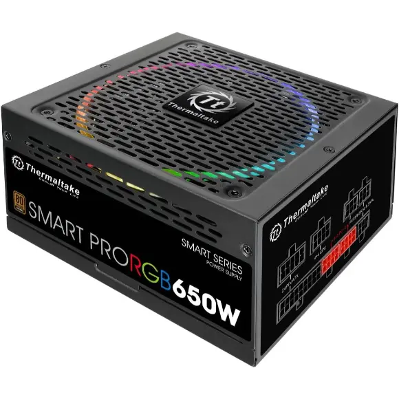 Thermaltake Smart Pro RGB 650W 80+ Bronze Power Supply