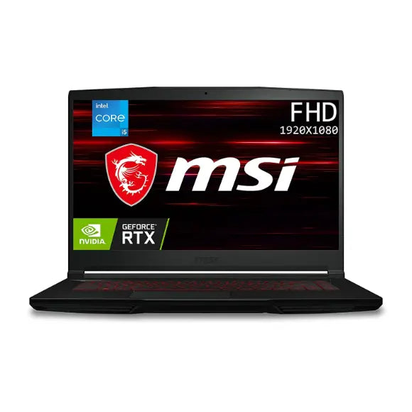 MSI GF63 Thin 10 SC, Intel 10th Gen. i5-10500H, 40CM FHD 144Hz Gaming Laptop