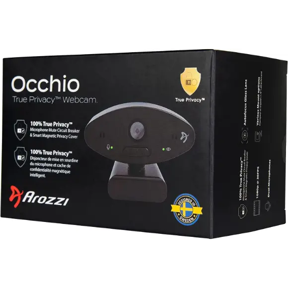 Arozzi Occhio - True Privacy Webcam