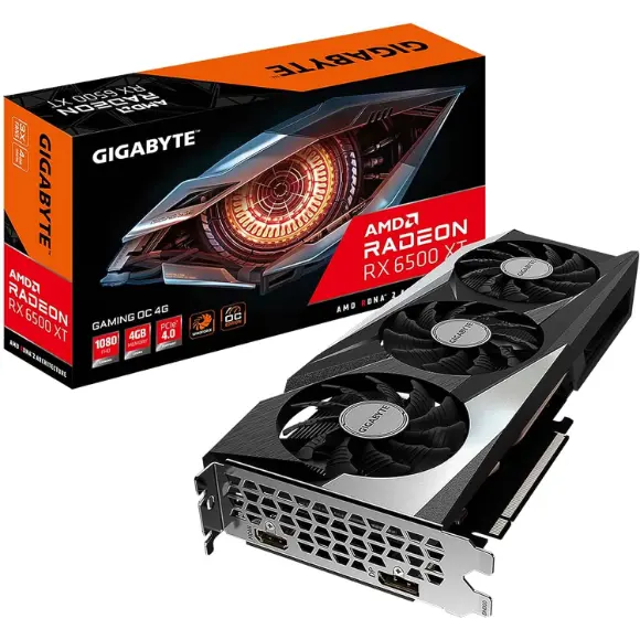 Gigabyte Radeon RX 6500 XT Gaming OC 4G Graphics Card - PakByte Computers 