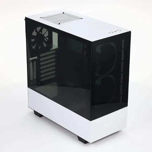 NZXT H510 Elite Mid-Tower ATX PC Gaming Case - CA-H510E-W1 - Matte White