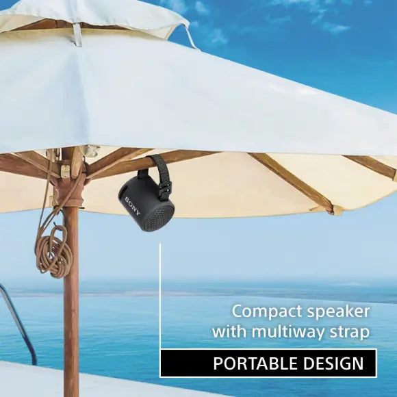 Sony SRS-XB13 Extra BASS Wireless Bluetooth Portable Lightweight Travel Speaker, IP67 Waterproof, Black