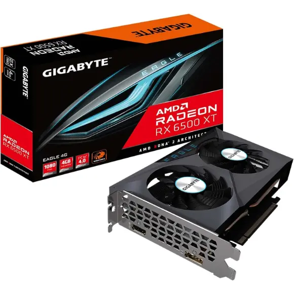 Gigabyte Radeon RX 6500 XT Eagle 4G Graphics Card - PakByte Computers 