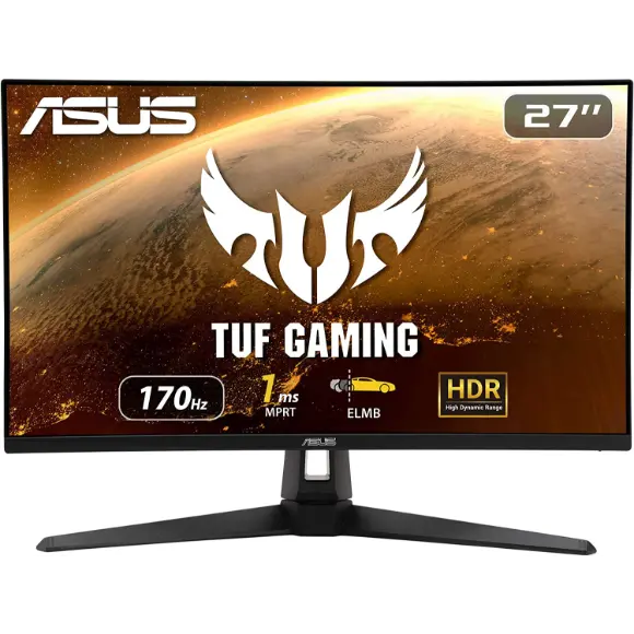 ASUS TUF VG27AQ1A Gaming Monitor – 27 inch WQHD (2560 x 1440), IPS, 170Hz