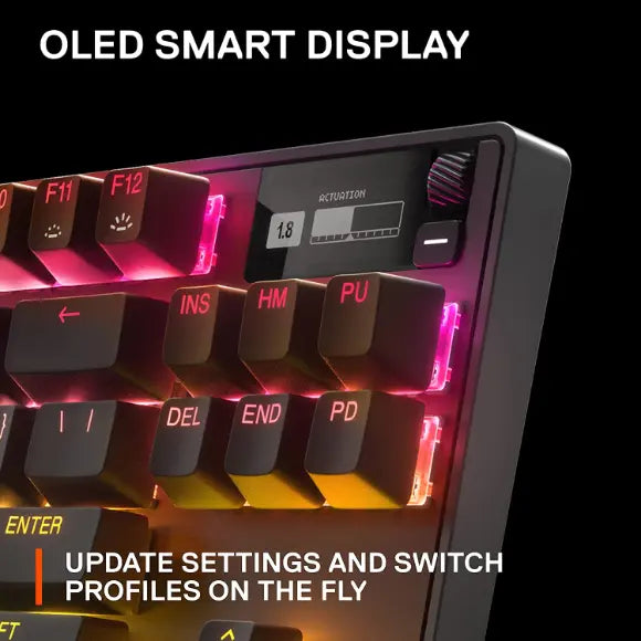 New SteelSeries Apex Pro TKL 2023 Edition - World's Fastest Mechanical Gaming Keyboard