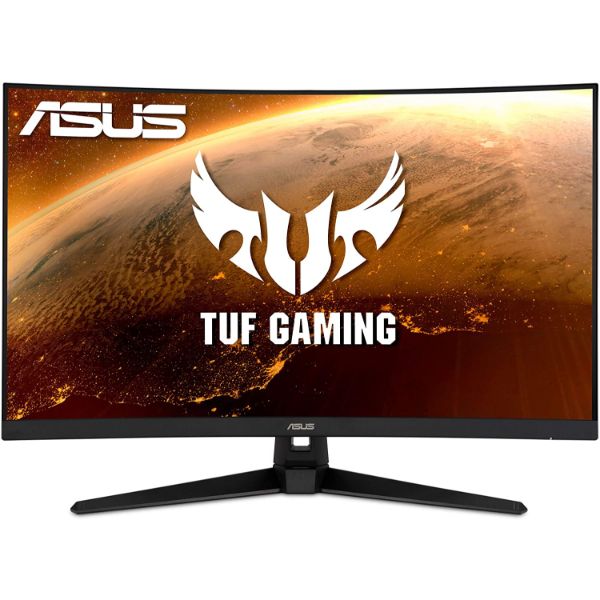 ASUS TUF Gaming VG32VQ1B 31.5” Curved Monitor, WQHD (2560 x 1440), 165Hz (Supports 144Hz), 1ms, FreeSync Premium/Adaptive-sync, Extreme Low Motion Blur, HDR10, HDMI DisplayPort