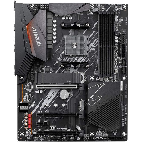 GIGABYTE B550 AORUS Elite (AM4 AMD/B550/ATX/Dual M.2/SATA 6Gb/s/USB 3.2 Gen 2/2.5 GbE LAN/Realtek ALC1200/HDMI/DP/PCIe4.0/DDR4/Gaming Motherboard)
