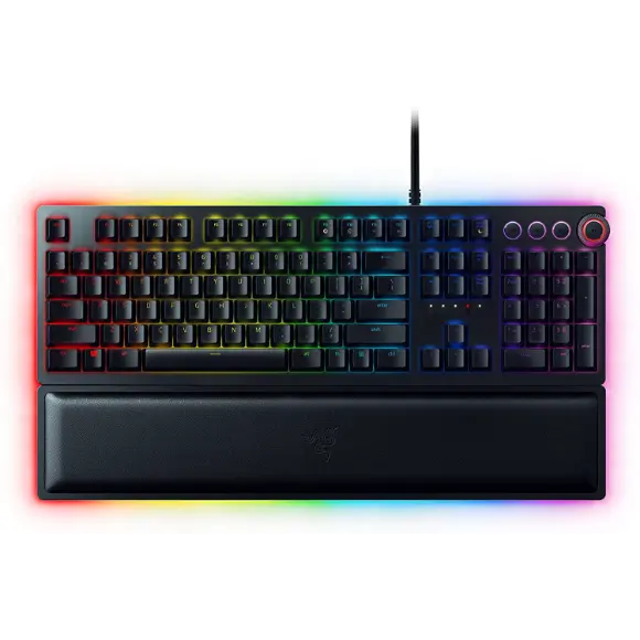 Razer Huntsman Elite Gaming Keyboard: Fastest Keyboard Switches Ever - Classic Black