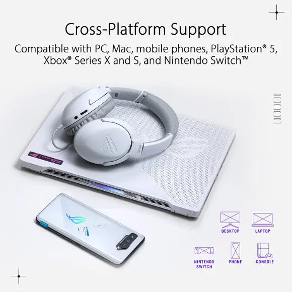 ASUS ROG Strix Go Core Moonlight White Gaming Headset