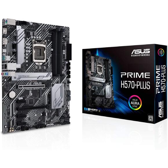ASUS Prime H570-PLUS LGA1200 (Intel 11th/10th Gen) ATX Motherboard