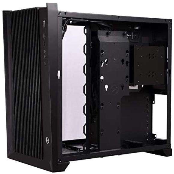 Lian Li PC-O11AIR SECC/Tempered Glass ATX Mid Tower Gaming Computer Case Black