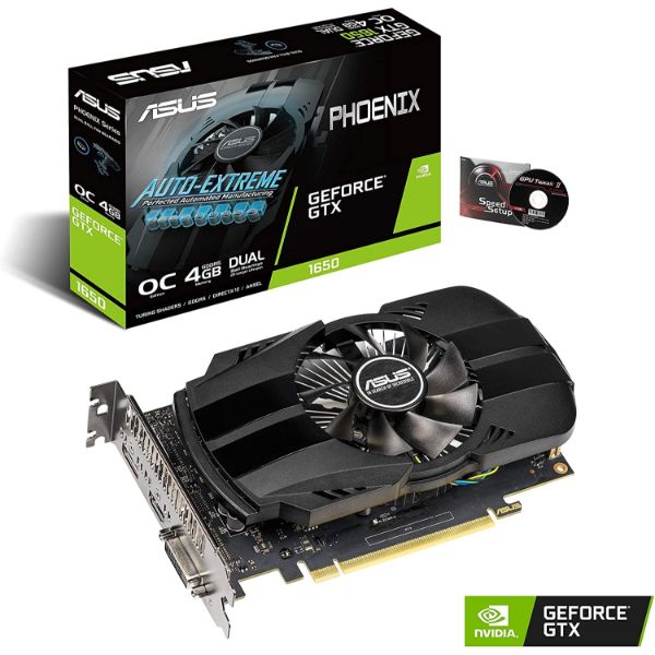 ASUS Phoenix GeForce® GTX 1650 OC edition 4GB GDDR5