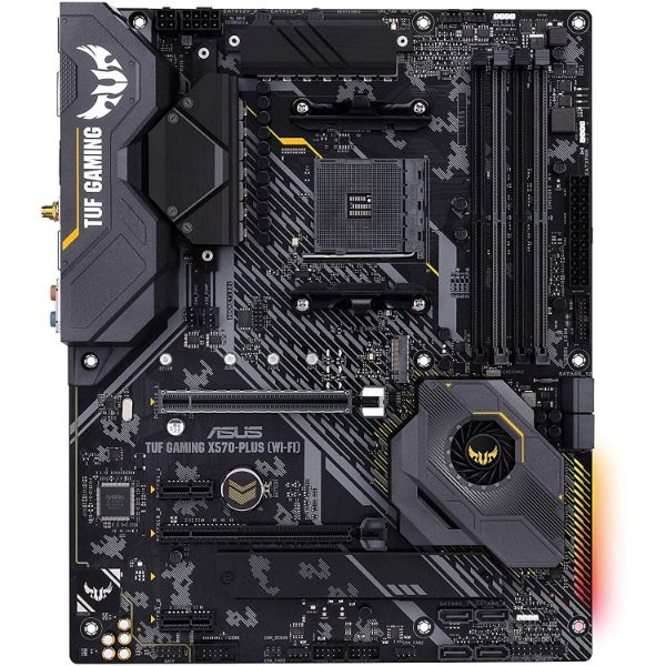 Asus AM4 TUF Gaming X570-Plus (Wi-Fi) ATX motherboard with PCIe 4.0