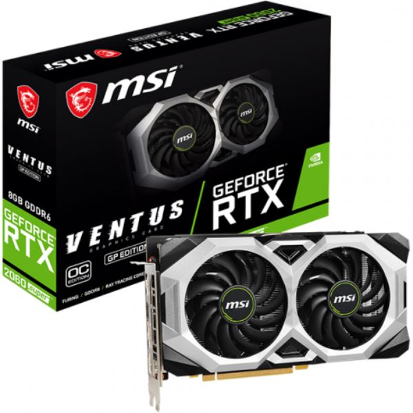 MSI GeForce RTX 2060 SUPER VENTUS GP OC Video Graphics Card