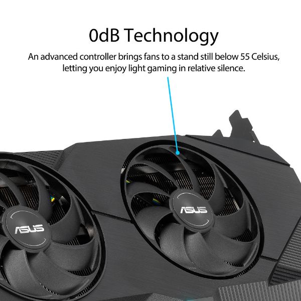 ASUS Dual GeForce RTX 2060 Super EVO V2 OC Edition Graphics Card