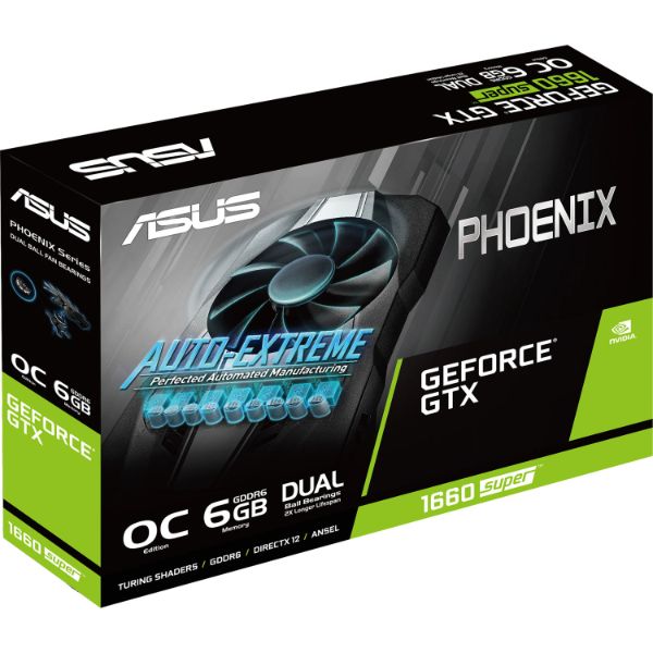 ASUS Phoenix GeForce GTX 1660 SUPER O6G Graphics Card