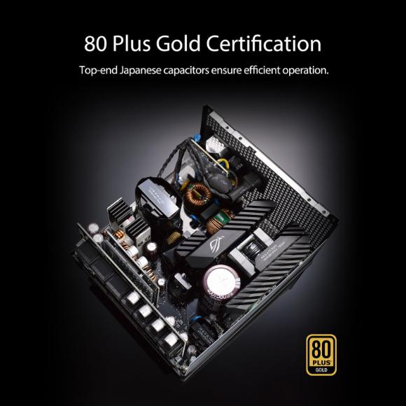 ASUS ROG STRIX 850G 850W Gold Power Supply, ROG Heatsinks, 0dB Technology, 80 PLUS Gold, Fully Modular