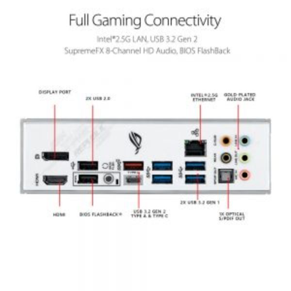 ASUS ROG Strix Z490-A Gaming LGA 1200 ATX Motherboard
