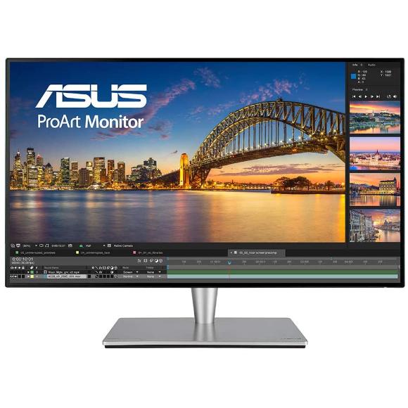 ASUS ProArt PA27AC 27” Monitor WQHD 2560 x 1440 HDR-10 100% Adobe sRGB TB3 DP 1.2 HDMI 2.0a with Eye Care