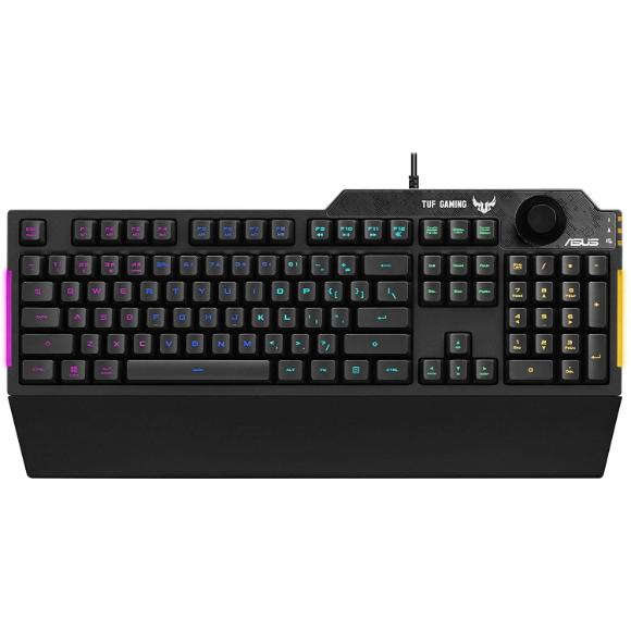 ASUS Membrane Gaming Keyboard for PC - TUF K1 | Black