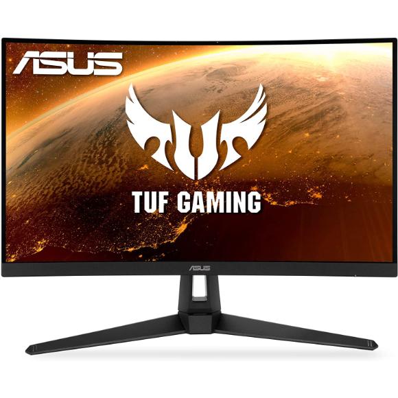 ASUS TUF Gaming 27" 2K HDR Curved Monitor (VG27WQ1B) - WQHD (2560 x 1440), 165Hz (Supports 144Hz), 1ms - BLACK