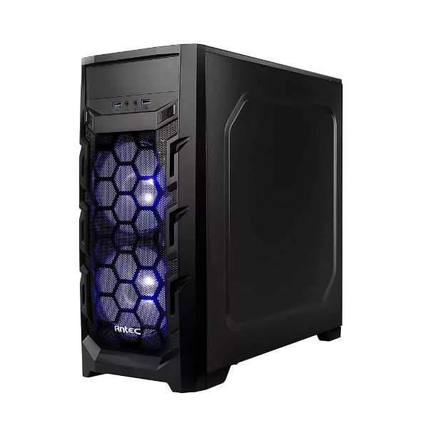 Antec GX202 Mid Tower Gaming Case – Blue