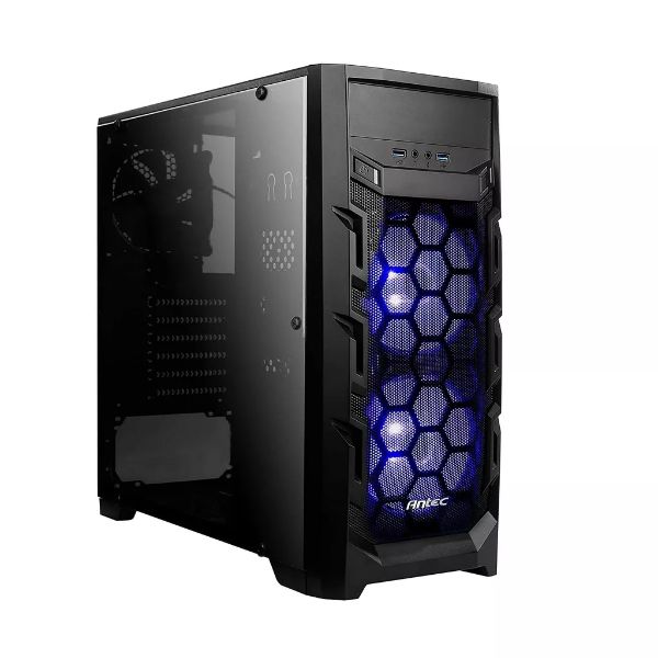 Antec GX202 Mid Tower Gaming Case – Blue