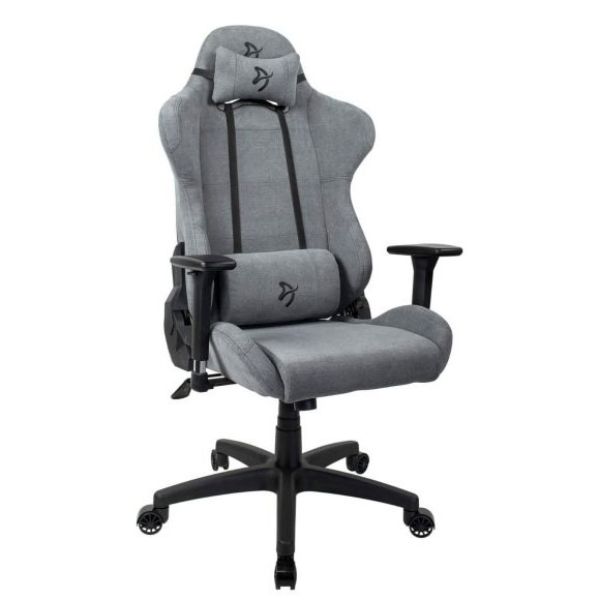 AROZZI TORRETTA - Dark Grey Gaming Chair Metal Frame, Armrest 2-Dimensional , 4 Lockable Rocking Positions