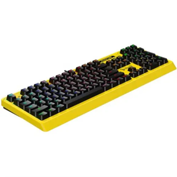 Bloody B810RC Light Strike RGB Animation Gaming Keyboard | Punk Yellow