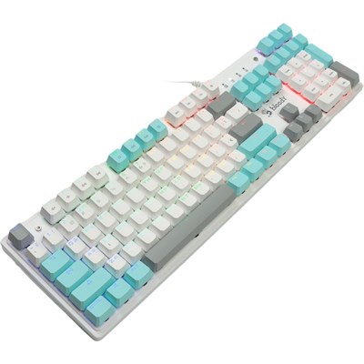 Bloody S510R Mechanical Switch RGB Gaming Keyboard - Icy White - EasySkins, Inc. 