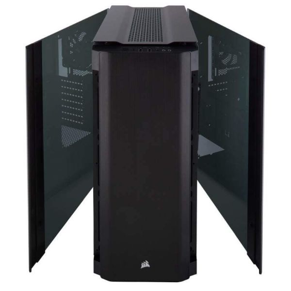 Corsair Obsidian Series 500D Premium Mid Tower Gaming Case, Tempered Glass and Aluminum